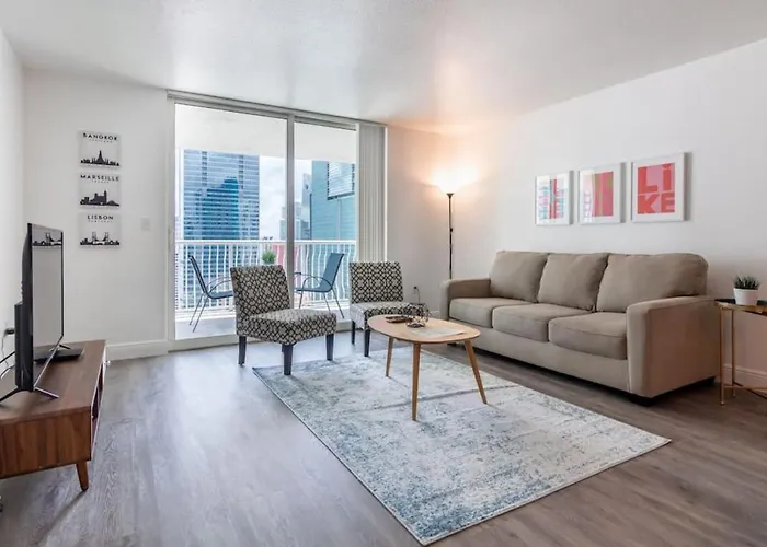 Super Cool 1Br Apartment In Brickell With Parking